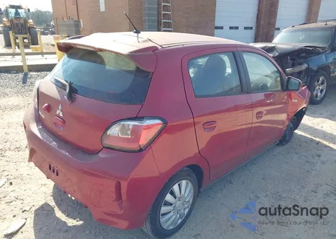 2021 Mitsubishi Mirage Carbonite Edition/Es/Le z USA, uszkodzony, nr VIN ML32AUHJ0MH011441